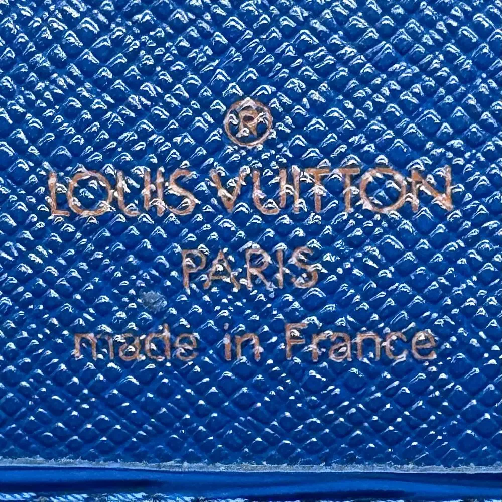 Louis Vuitton Blue Buckle Wallet